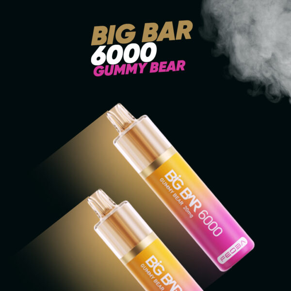 Big Bar 6000: The Ultimate Disposable Vape for Long-Lasting Enjoyment