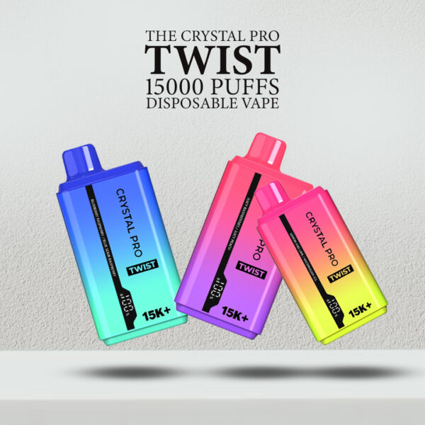 Unleash the Ultimate Vaping Experience with Crystal Pro Twist 15000