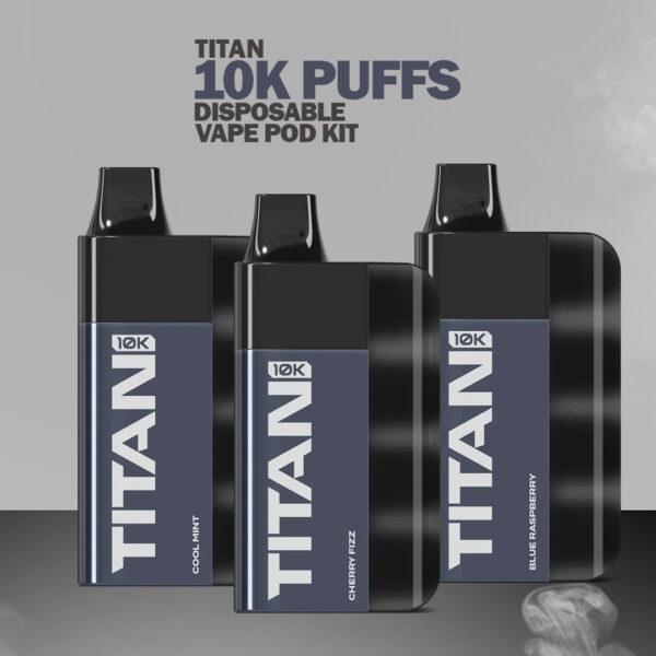 Experience Unmatched Vaping with Titan 10K Puffs